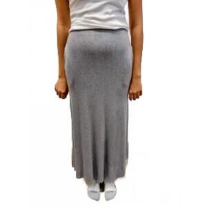NEW SAGA a-line skirt in heather